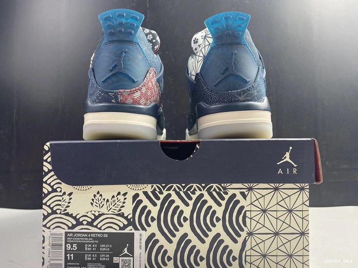 Reps  Jordan Air   SE 4 “Sashiko CW0898-400 0521